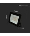 V-Tac 20W LED strålkastare - Arbetsarmatur, utomhusbruk