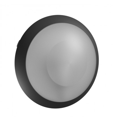 Taklampa Ø30cm med E27-sockel - Slutbar, IP65, IK08, 9cm hög, utan ljuskälla