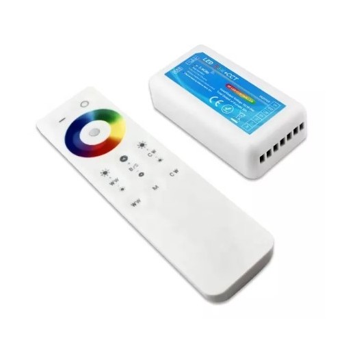 RGB+CCT controller med fjärrkontroll - Passa endast till RGB+CCT strip, RF trådlöst, 12V (240W), 24V (480W)