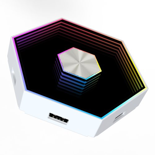 RGBIC Hexagon Infinity Väggljus 10 st. set