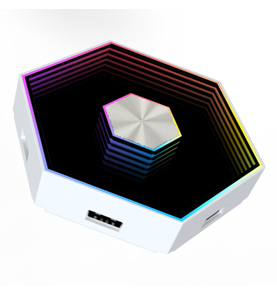 RGBIC Hexagon Infinity Väggljus 10 st. set