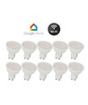 10 st. Wifi LED-lampa - 5W, Tuya/Smart Life, fungerar med Google Home, GU10 Spot
