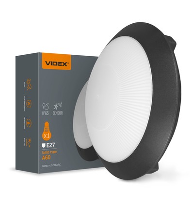 Takmonterad armatur med mikrovågsrörelsesensor