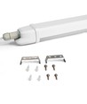 120 cm LED linjär lampa 40W - kopplingsbar, IP65, 5000K, vit