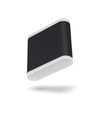 Evan fasadbelysning 6W - dubbelsidig, svart