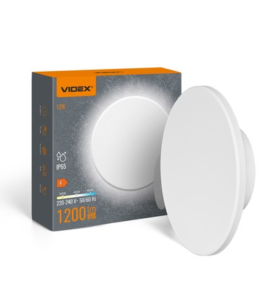 LED-lampa 12W - väggmonterad, IP65, varmvit / neutralvit / kallvit