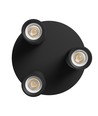 Madara Altro taklampa 3xGU10 - 230V, IP20, svart, rund