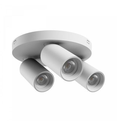 Madara Altro Round 3xGU10 takspot - Ø22cm, vit, utan ljuskälla, IP20