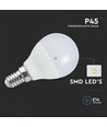 P45 VT-270 lampa 6,5W E14 - plast, 3000K