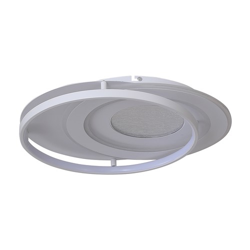500x420x70mm VT-7747 taklampa 48W LED - dekorativ, 3-i-1, vit, med IR fjärrkontroll