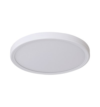 390x35 mm VT-7737 taklampa 36W - LED dekorativ, 3-i-1, vit+svart, med 2.4G RF fjärrkontroll
