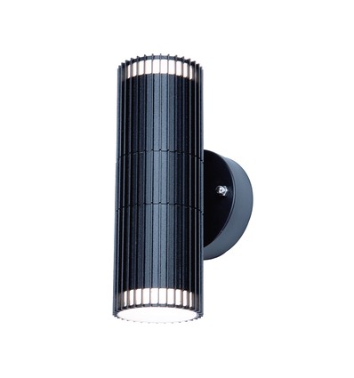 VT-10175 vägglampa - GU10, dubbelt huvud, IP44