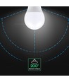A65 VT-2017 LED 17W E27 - plastlampa, Cree-chip, 4000K, 200°, 6 års garanti