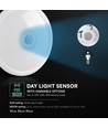 Vt-13 kupollampa 12W - med PIR-sensor, Cree-chip, 4000K, vitt hus