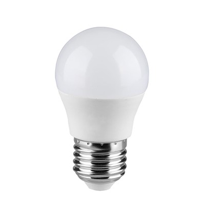 G45 VT-290 LED 6,5W E27 - plastlampa, Cree-chip, 4000K, 6 års garanti