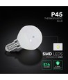 P45 Vt-1819 LED 3,7W E14 - plastlampa, Cree-chip, 4000K, 6 års garanti