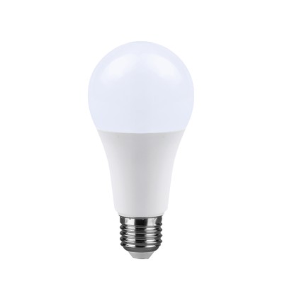 A65 VT-2015 LED 15W E27 - plastlampa, Cree-chip, 3000K, 200°, 6 års garanti