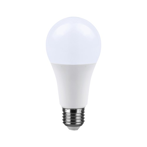 A65 VT-2015 LED 15W E27 - plastlampa, Cree-chip, 4000K, 200°, 6 års garanti