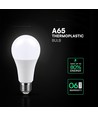 A65 VT-2015 LED 15W E27 - plastlampa, Cree-chip, 4000K, 200°, 6 års garanti