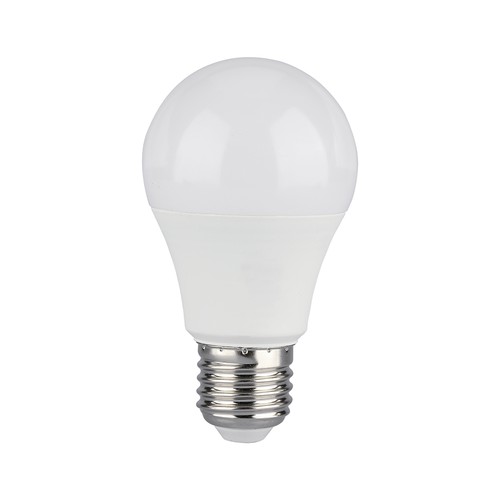 A60 VT-2099 LED-lampa 8,5W E27 - termoplast, Cree-chip, 3000K, 6 års garanti
