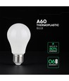 A60 VT-2099 LED-lampa 8,5W E27 - termoplast, Cree-chip, 3000K, 6 års garanti