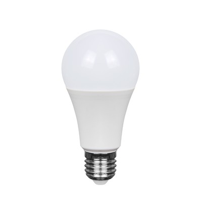 A60 VT-2112 LED 10,5W E27 - plastlampa, Cree-chip, 3000K, 6 års garanti