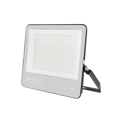 VT-44003 LED projektor 300W - med Cree-chip, 1m kabel, 6500K, svart hus, 135lm/W, 6 års garanti, IP65