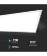 6 st V-Tac 120x30 LED-panel - 29W, vit kant, 120lm/W