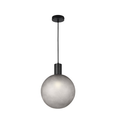 300x400mm VT-89025 taklampa E27 - dekorativ, sandgrå + sandmatt svart