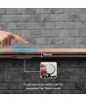 Dold touch-dimmer för LED - Svart, 12V (72W), 24V (144W), upp till 2,5cm tjocklek