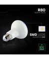 Vt-280 LED-lampa 11W E27 - R80, Cree-chip, 3000K, 6 års garanti
