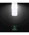 T37 VT-248 LED 7,5W E14 - plastlampa, Cree-chip, 4000K, 6 års garanti