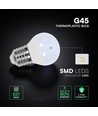 G45 VT-1830 LED 3,7W E27 - plastlampa, Cree-chip, 4000K, 6 års garanti