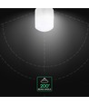 T26 VT-202 LED 2W - plastlampa, 6500K
