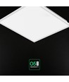 Bakbelyst 60x60 LED-panel, 40W - 120 lm/W, 5 års garanti, vit kant