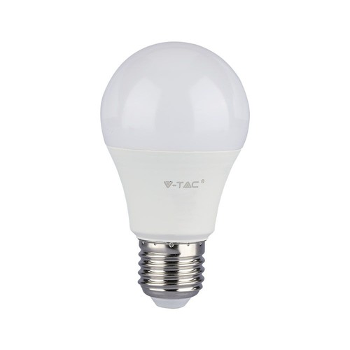 3 st. E27 10,5W LED lampa - A60, 100lm/W, 3-pack, matt glas