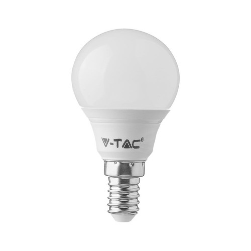 P45 VT-2156 LED-lampa 4,5W E14 - plast, 6500K, 3 st/förpackning