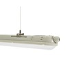 1200 mm Limea Gigant LED-armatur 38W - vattentät, neutralvit, 230V, 120°, IP65, IK10, 1190x72x70 mm, grå
