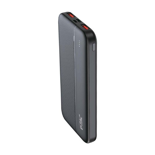 10000 VT-10000 powerbank - 10000mAh, snabbladdande, svart