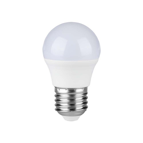 Vt-246 LED-lampa 4,5W E27 - G45, plast, Samsung-chip, 4000K