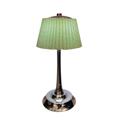 Vt-7968 LED bordslampa 1,5W - touch dimbar, 3i1, krom+grön