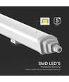 150 cm VT-12049 armatur 48W LED - vattentät, GT-serie, Samsung-chip, 4000K, 120 lm/W