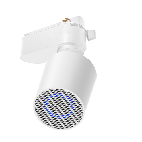 Bluetooth-högtalare för 1-fas skenor - Vit, 10W, 1F3W