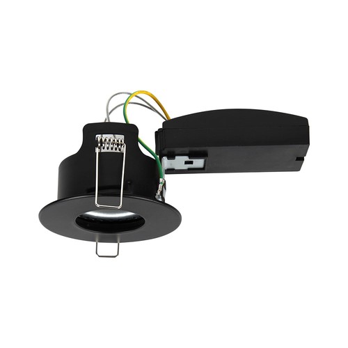 GU10 infälld spotlight - Svart, IP20