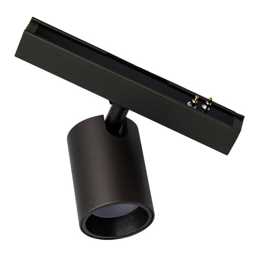 Magnetisk Mini LED skenspot - Antracit, 1W, Passar till PicoTrack 2 skenor, RA92, 12V