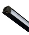 90cm Mini LED magnetisk skena - Antracit, 7W, Passar till PicoTrack 2 skenor, RA94, 12V