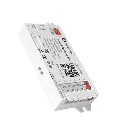 Gledopto RGB+CCT Matter Controller - 12V/24V, 12V (240W) 24V (480W)