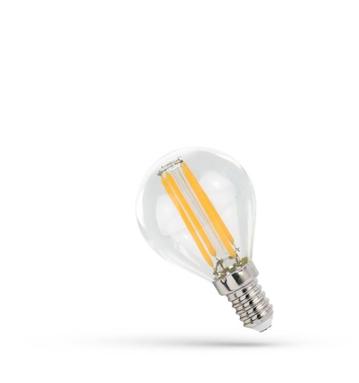 E14 4W LED-lampa - G45, filament