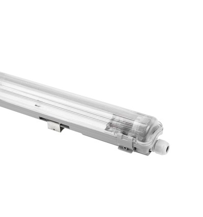 Limea T8 LED armatur - Till 1x 120cm LED rör, IP65 vattentät, länkbar