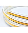 5 m. vattentät COB LED strip - 230V, IP67, 360 LED, 10W/m, kan klippas var 50cm